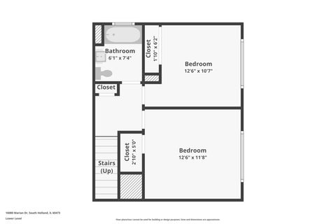 Tiny photo for 16080 Marion Drive, South Holland, IL 60473 (MLS # 12606488)