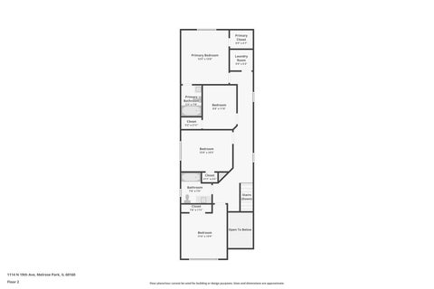 Tiny photo for 1114 N Broadway Avenue, Melrose Park, IL 60160 (MLS # 12767917)