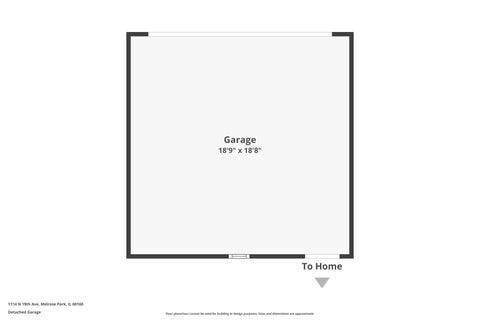 Tiny photo for 1114 N Broadway Avenue, Melrose Park, IL 60160 (MLS # 12767917)
