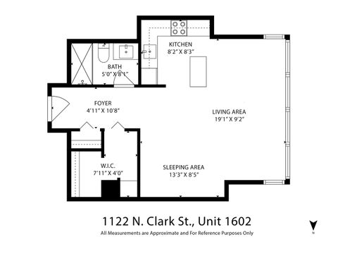Tiny photo for 1122 N Clark Street #1602, Chicago, IL 60610 (MLS # 12572984)