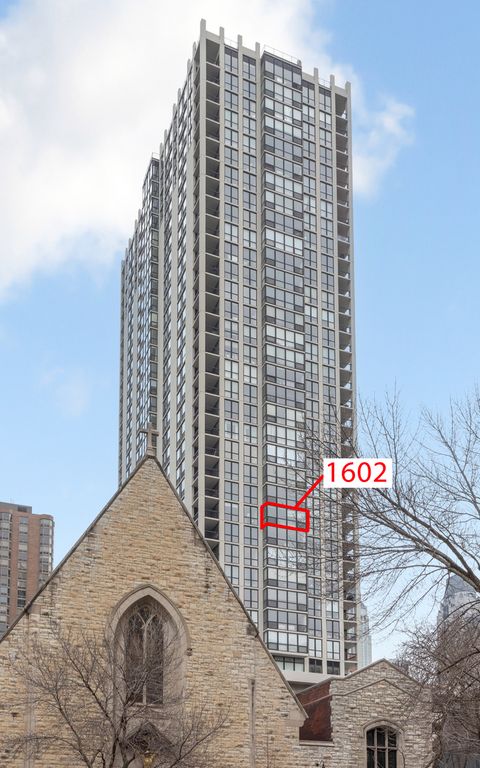 Tiny photo for 1122 N Clark Street #1602, Chicago, IL 60610 (MLS # 12572984)