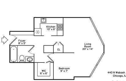 Tiny photo for 440 N WABASH Avenue #2001, Chicago, IL 60611 (MLS # 12781577)