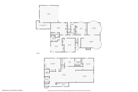 Tiny photo for 2945 S Scott Street, Des Plaines, IL 60018 (MLS # 12570165)