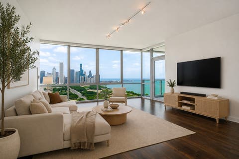 Tiny photo for 1201 S Prairie Avenue #3702, Chicago, IL 60605 (MLS # 12724001)