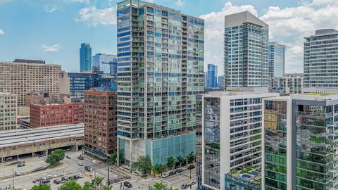 Photo of 611 S Wells Street #2301, Chicago, IL 60607 (MLS # 12404541)