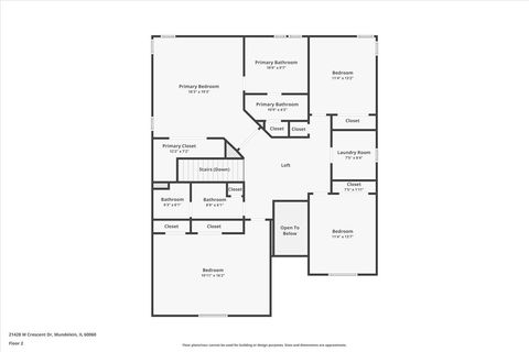 Tiny photo for 21428 W Crescent Drive, Mundelein, IL 60060 (MLS # 12629599)