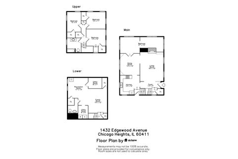 Tiny photo for 1432 E EDGEWOOD Avenue, Chicago Heights, IL 60411 (MLS # 12730106)