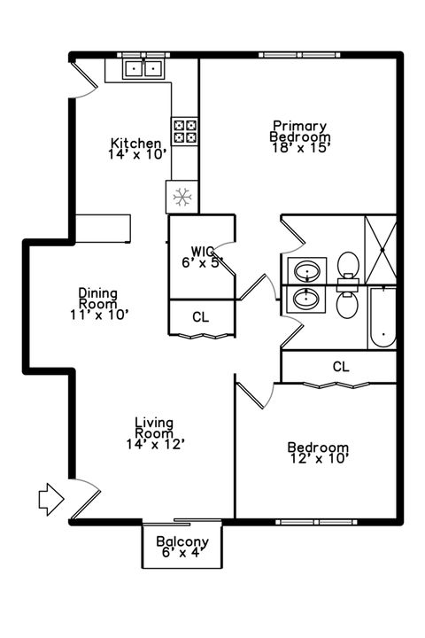 Tiny photo for 8426 W Catalpa Avenue #303, Chicago, IL 60656 (MLS # 12543286)
