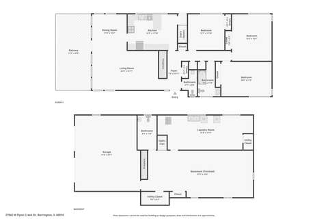 Tiny photo for 27942 W Flynn Creek Drive, Barrington, IL 60010 (MLS # 12636841)