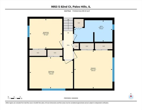 Tiny photo for 9953 S 82nd Court, Palos Hills, IL 60465 (MLS # 12787747)