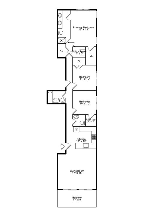 Tiny photo for 4316 S Michigan Avenue #3S, Chicago, IL 60653 (MLS # 12760464)