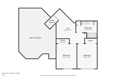 Tiny photo for 8624 Kendall Lane, Orland Park, IL 60462 (MLS # 12540404)
