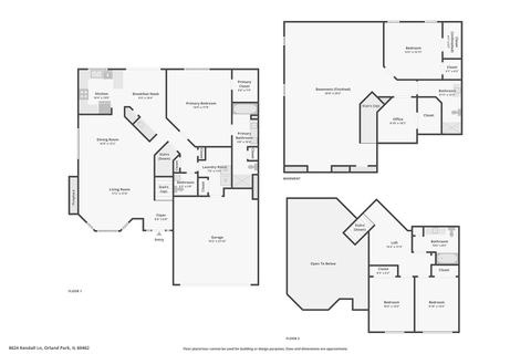Tiny photo for 8624 Kendall Lane, Orland Park, IL 60462 (MLS # 12540404)