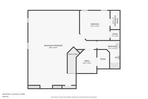 Tiny photo for 8624 Kendall Lane, Orland Park, IL 60462 (MLS # 12540404)
