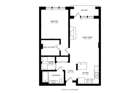 Tiny photo for 909 W Washington Boulevard #811, Chicago, IL 60607 (MLS # 12629867)