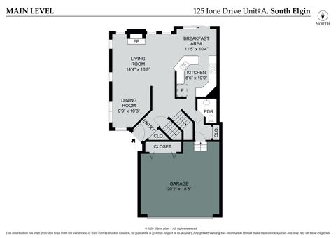 Tiny photo for 125 Ione Drive #A, South Elgin, IL 60177 (MLS # 12615337)