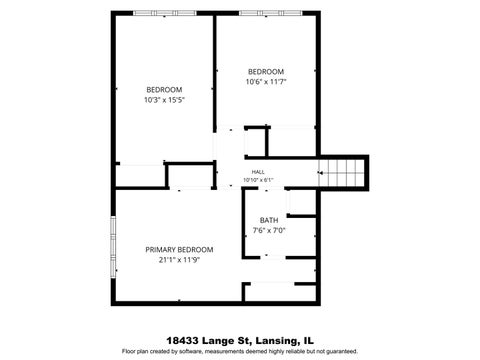 Tiny photo for 18433 Lange Street, Lansing, IL 60438 (MLS # 12790945)