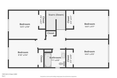 Tiny photo for 11659 S Ada Street, Chicago, IL 60643 (MLS # 12680863)