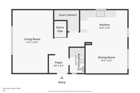 Tiny photo for 11659 S Ada Street, Chicago, IL 60643 (MLS # 12680863)