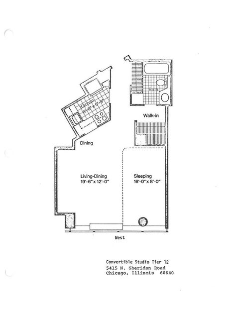 Tiny photo for 5415 N Sheridan Road #812, Chicago, IL 60640 (MLS # 12759976)