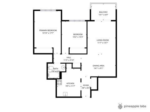 Tiny photo for 9332 Landings Lane #203D, Des Plaines, IL 60016 (MLS # 12595304)