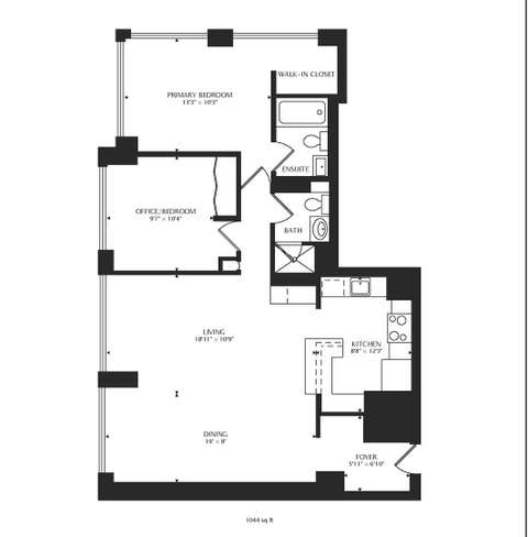Tiny photo for 4343 N CLARENDON Avenue #2717, Chicago, IL 60613 (MLS # 12647692)