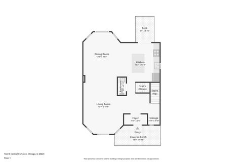 Tiny photo for 1622 S Central Park Avenue, Chicago, IL 60623 (MLS # 12653412)