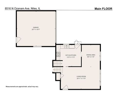 Tiny photo for 8516 N Ozanam Avenue, Niles, IL 60714 (MLS # 12583926)