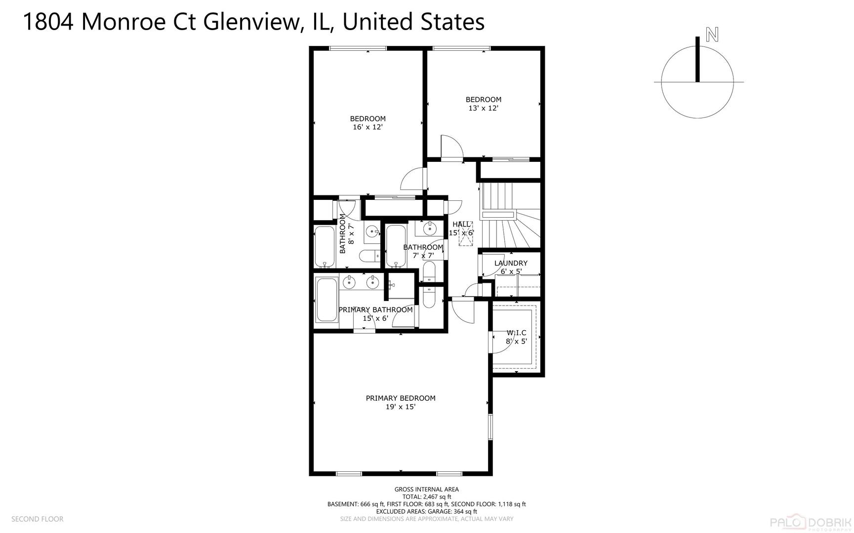 Glenview, Illinois 60025, United States, 3 Bedrooms Bedrooms, ,4 BathroomsBathrooms,Residential,Active,203954