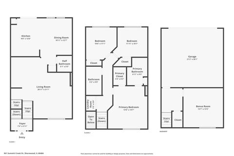 Tiny photo for 941 Summit Creek Drive, Shorewood, IL 60404 (MLS # 12669620)