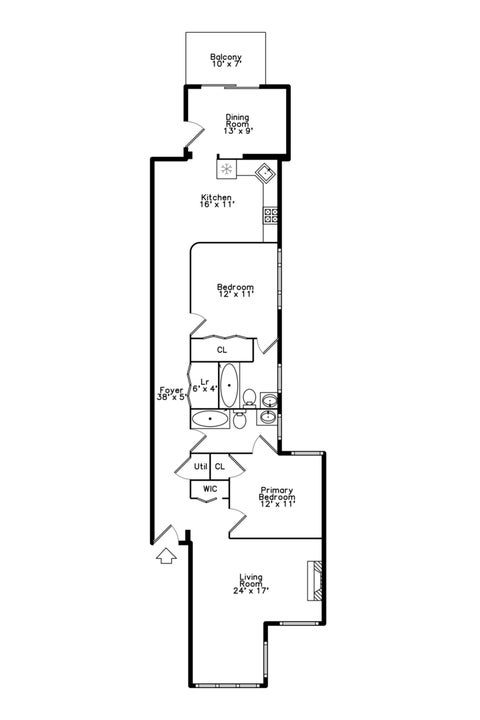 Tiny photo for 4944 N SPAULDING Avenue #3N, Chicago, IL 60625 (MLS # 12638477)