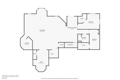 Tiny photo for 202 Barefoot Court, Minooka, IL 60447 (MLS # 12501373)