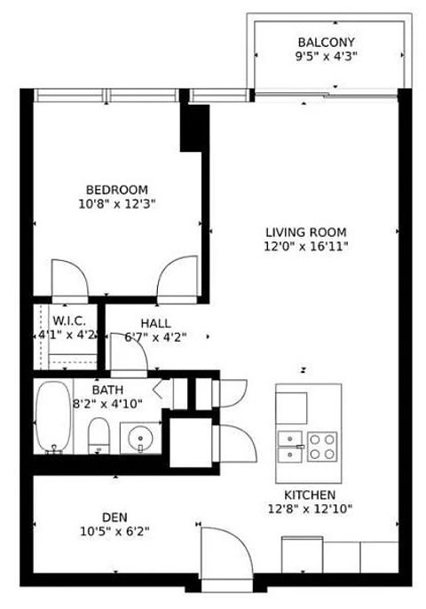 Tiny photo for 653 N Kingsbury Street #1208, Chicago, IL 60654 (MLS # 12417397)