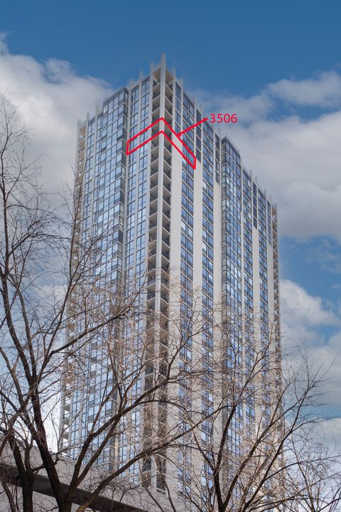 Tiny photo for 1122 N Clark Street #3506, Chicago, IL 60610 (MLS # 12546659)