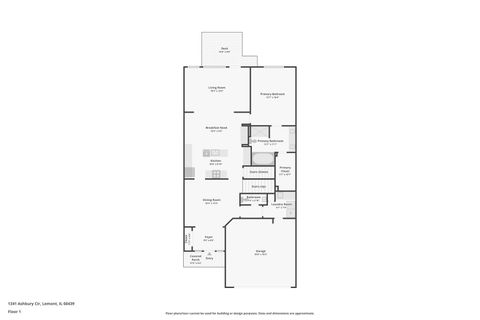 Tiny photo for 1341 Ashbury Circle, Lemont, IL 60439 (MLS # 12494657)