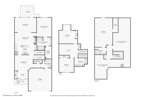 Tiny photo for 1341 Ashbury Circle, Lemont, IL 60439 (MLS # 12494657)