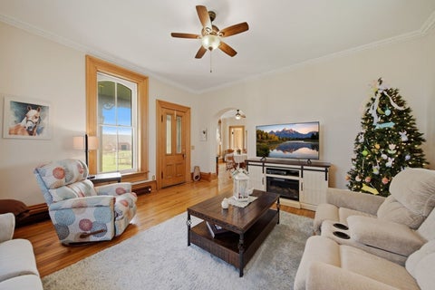 Tiny photo for 10538 N PECATONICA Road, Leaf River, IL 61047 (MLS # 12642794)