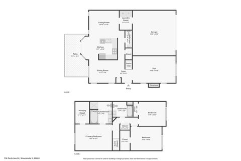 Tiny photo for 136 Parkview Drive, Wauconda, IL 60084 (MLS # 12484557)