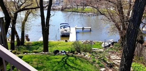 Tiny photo for 182 Riverside Island Drive, Fox Lake, IL 60020 (MLS # 12614595)