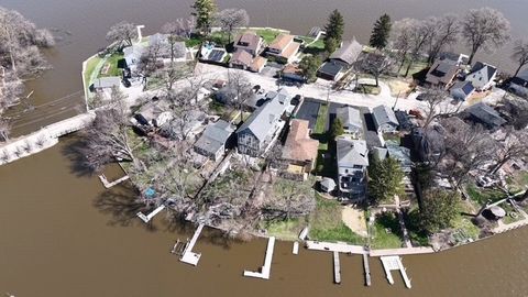 Tiny photo for 182 Riverside Island Drive, Fox Lake, IL 60020 (MLS # 12614595)