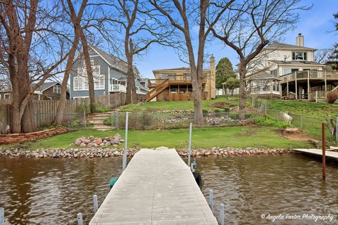 Tiny photo for 182 Riverside Island Drive, Fox Lake, IL 60020 (MLS # 12614595)