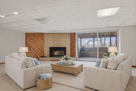 Tiny photo for 182 Riverside Island Drive, Fox Lake, IL 60020 (MLS # 12614595)