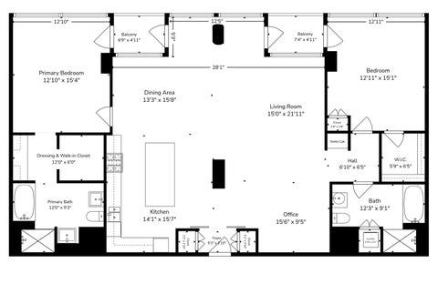 Tiny photo for 600 N Fairbanks Court #1811, Chicago, IL 60611 (MLS # 12774458)