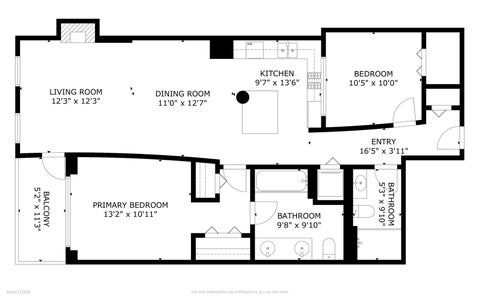 Tiny photo for 720 N Larrabee Street #1711, Chicago, IL 60654 (MLS # 12687809)