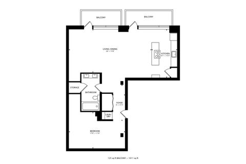 Tiny photo for 625 W Jackson Boulevard #512, Chicago, IL 60661 (MLS # 12762229)