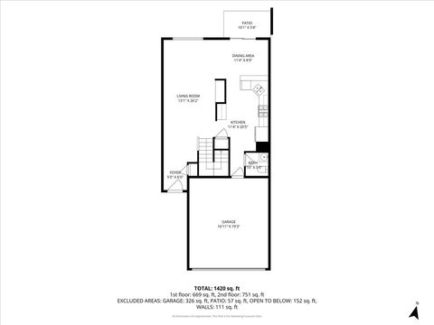 Tiny photo for 3414 Blue Ridge Drive, Carpentersville, IL 60110 (MLS # 12626982)