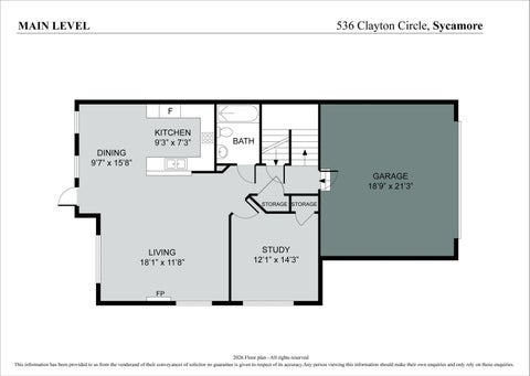 Tiny photo for 536 Clayton Circle #A, Sycamore, IL 60178 (MLS # 12709374)