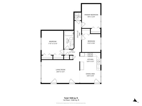 Tiny photo for 4928 N Lester Avenue #2B, Chicago, IL 60630 (MLS # 12754215)