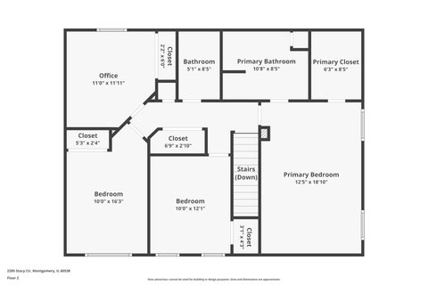 Tiny photo for 2285 Stacy Circle, Montgomery, IL 60538 (MLS # 12686994)