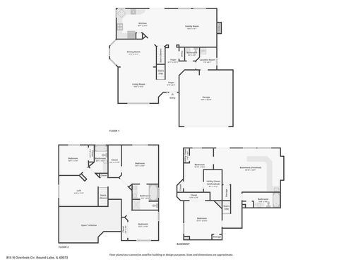 Tiny photo for 815 N Overlook Circle, Round Lake, IL 60073 (MLS # 12514731)